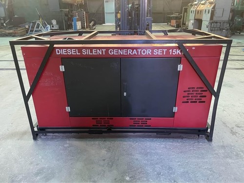 Diesel silent generator set - diesel,