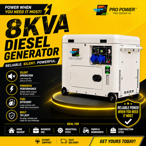 8kva electric start - 8kva,
