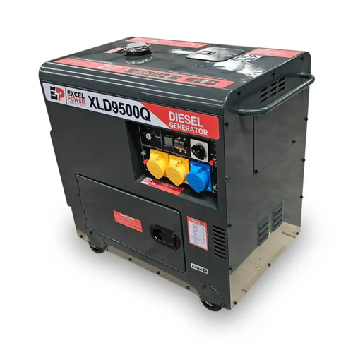 Electric start 5kw - 6.5kw, back