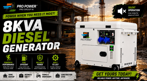 8kva portable diesel generator - diesel,