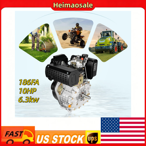 186fa 10hp single cylinder - 186fa,