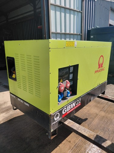Diesel generator pramac gbw22 - diesel,