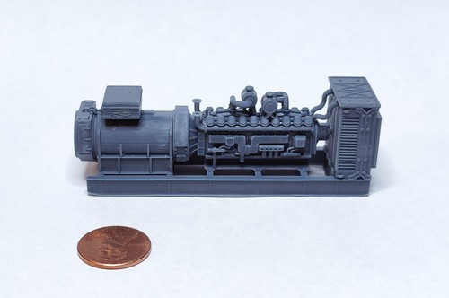 Industrial diesel generator - industrial,